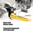 Gold Bob Inch Lower Rear Foot Pegs For Harley Sportster 883 13 14 15 16 17 New. Price: $56.76.