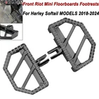 Front Foot Pegs Driver Floorboards For Harley Softail Street Bob Fxlr Fxbr 18-25 New. Price: $59.84.