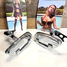 04-13 Harley Touring Swept Wing Passenger Footboard Pans Oem 50357-04 Pair Used. Price: $199.99.