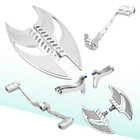 Chrome Floorboards W/shifter Levers For Harley Touring 2008-2013 New. Price: $215.92.