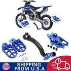 Motorcycle Gear Shifter Lever+foot Pegs+chain Guide For YZ250F YZ450F 2014-2023 New. Price: $65.99.