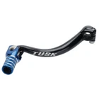Tusk Folding Shift Lever Black/blue Tip Fits: Yamaha PW80 Yzinger 1983-2006 New. Price: $33.44.