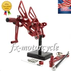 For Yamaha Yzf R6 2006-2016 2017-2023 Cnc Footpegs Rearset Pedals Adjustable Usa New. Price: $115.33.