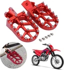 Anxin Dirt Bike Motorcycle Pedals Rests Cnc Red, New. Price: $42.01.