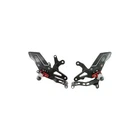 Lightech Reverse Articulated Rear Footboards Kawasaki ZX6R 636 2024-2026 Nuovo. Price: $882.98.