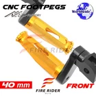 40MM Adjustable Gold Rider Foot Pegs Shinobi For Tuono 1000 Factory 08 09 New. Price: $70.30.