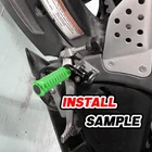 Green M-grip 25MM Lowered Front Footpegs For Ninja 650R EX650JHF 17-20 21 22 23 New. Price: $73.31.