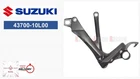Suzuki Oem 43700-10L00 Hayabusa Passenger Footrest Assembly Lh Left 2022 2023 New. Price: $196.45.