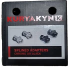 Kuryakyn 8813 Chrome Splined Adapters Kawasaki Vulcan Ninja ZX10R ZX14R Z1000 New. Price: $44.99.