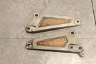 1982 Honda Nighthawk CB450SC Oem Front Foot Rests Pegs Steps Set Pair Used. Price: $27.95.
