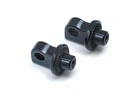 Kuryakyn Footpeg Adapters - Splined Gloss Black Motorcycle Street Bike 8867 New. Price: $60.99.