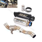 For Cf-moto 700CL-X CLX-700 2020-2025 Exhaust Slip On Muffler Tips Link Mid Pipe Used. Price: $167.19.