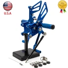 For SV650/SV650S SV1000/SV1000S 1998-2014 2005 2007 Cnc Rearset Footpegs Pedals New. Price: $101.17.