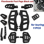 Floorboards Foot Pegs Shifter Lever For Harley Touring Road King Glide New. Price: $248.99.