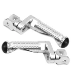 Mpro 1 Inch Riser Silver Front Foot Pegs For Kawasaki ER-6F 06 07 08 New. Price: $62.98.
