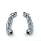 Oem Harley 47370-04 Front Rider Driver Foot Floor Board Brackets Pair Touring Used. Price: $62.10.