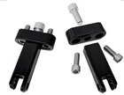 Drag Specialties 1620-1046 Passenger Footpeg Mounting Kit, Gloss Black New. Price: $89.99.