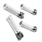 M-grip Silver Front Rear Foot Pegs For XL1000 Varadero 99-09 11 12 13 14 15 New. Price: $76.37.