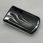 Oem Harley-davidson Chrome Flames Large Brake Pedal Pad 42554-03 Used. Price: $49.00.