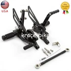 For Kawasaki Ninja ZX10R ZX1000C 2004-2005 K4 K5 Cnc Rearset Footrest Footpegs New. Price: $115.33.