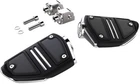 Ciro Twin Rail Footpegs With Adapters Chrome New. Price: $169.99.