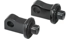 New Kuryakyn 8886 Male-mount Splined Footpegs Adapter Gloss Black Harley. Price: $43.99.