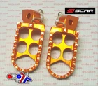 Scar Racing Foot Pegs Orange Yam, 48 Aluminium Billet S5211OR New. Price: $138.83.
