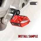 Red 40MM Extend Riser Front Touring Foot Pegs For Multistrada 1200 10-15 16 17 New. Price: $104.31.