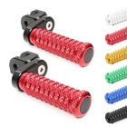 Red M-grip Front 1" Extended Foot Pegs For Honda CBF600 N/s 04 05 06 New. Price: $64.41.