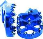 Flo Motorsports Pro Series Footpegs - Blue Aluminum New. Price: $145.00.