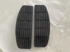 Harley Davidson Driver Floorboard Covers Foot Rubber Mats Installs Used. Price: $59.99.