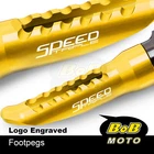 Cnc Bob Anti-slip Front Foot Pegs For Speed Triple 955I T509 1050 New. Price: $45.58.