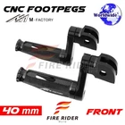40MM Adjustable Black Rider Foot Pegs Shinobi For Diavel 1260 19 20 21 New. Price: $71.90.
