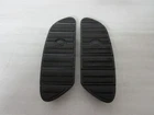 Harley Davidson Black Willie Skull Driver Floorboard Inserts Swept Wing Style Used. Price: $109.99.