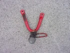 1986 Yamaha XT350 Oem Rear Left Footrest / Bracket Fits: 85-86 Used. Price: $38.00.