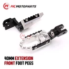 For Honda CBR250RR (MC51) 2018-2019 1.5IN Rider Front Wide Touring Foot Pegs New. Price: $71.20.