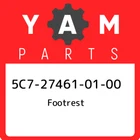 5C7-27461-01-00 Yamaha Footrest 5C7274610100, New Genuine Oem Part. Price: $122.96.