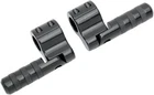 Lindby Black Anodized Clamp-on Wide Band Footpegs BL815 New. Price: $189.95.
