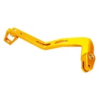 Gold Brake Shift Lever Footpeg For Harley Dyna Low Rider Fxd With Mid Control New. Price: $99.95.