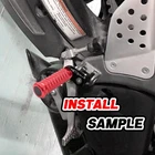 Red M-grip Front 1" Extended Foot Pegs For Versys-x 300 17 18 19 20 21 22 23 New. Price: $64.41.