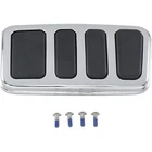 Kuryakyn 4456 Chrome Extended Brake Pedal Pad For 84-23 Harley Touring New. Price: $74.99.