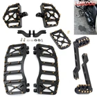 For Harley Floorboards Footboards Shifter Levers Touring Street Glide Road New. Price: $142.49.