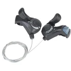 21-SPEED Mtb Shifters Set Aluminum Alloy W/thumb Button Lever Control 3X7 Gears New. Price: $11.41.