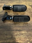 Harley-davidson Touring Passenger Streamliner Pegs And Mounts Gloss Black Used. Price: $35.00.