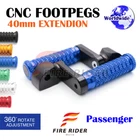 Frw Cnc 6C 40MM Rear Footpegs For Yamaha MT-09 13-16 14 15 New. Price: $60.28.