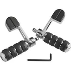 Kuryakyn 8075 Chrome Iso Stirrup Large Foot Pegs With Male Mount For Harley New. Price: $174.99.