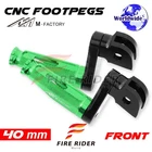 40MM Adjustable Green Rider Foot Pegs Shinobi For Hyperstrada 939 16 New. Price: $70.30.