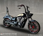 Ace Sissy Bar Passenger Backrest For Victory Highball Motorcycles New. Price: $405.00.