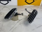 Oem 93-26 Harley Cvo Touring Rumble Passenger Floor Boards/adjustable Mounts Used. Price: $499.95.