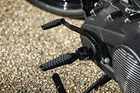 Kuryakyn 5953 Thresher Footpegs With Male Mount Adapters, Satin Black, 1 Pair New. Price: $134.99.